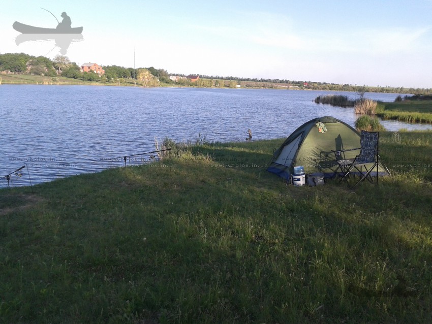 ловим карпа с удобствами - палатка, кресло