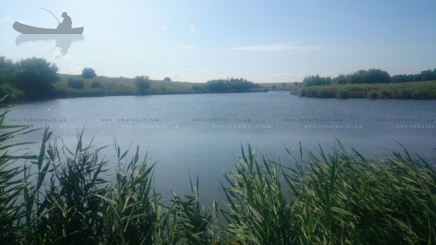 посмотрите на водоем Бурячка с дамбы