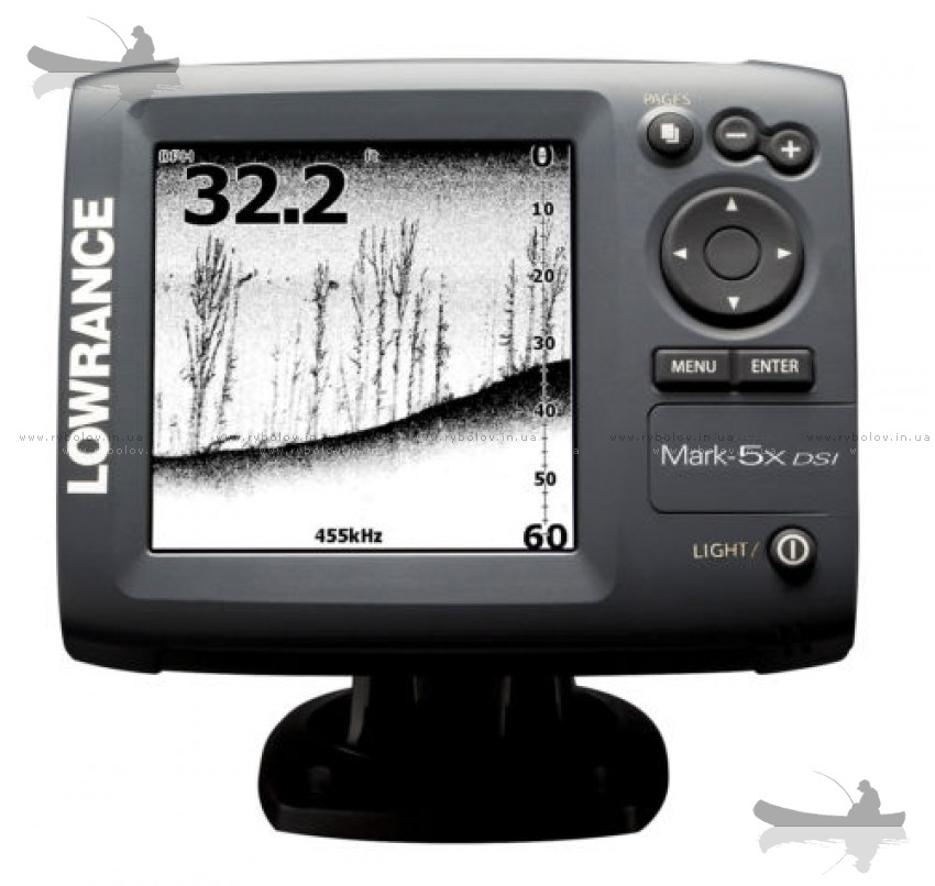 LOWRANCE MARK-5x DSI 5" LCD FISHFINDER 455/800 kHz